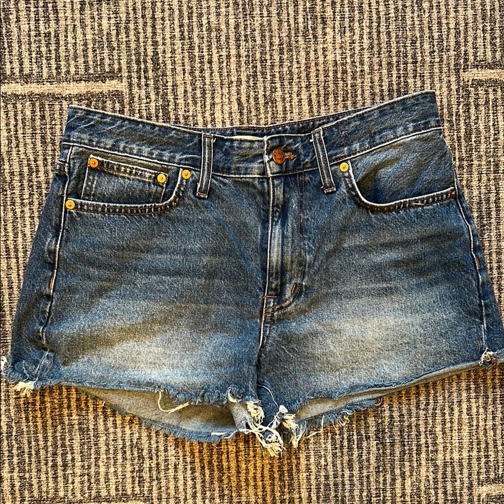Madewell Relaxed Denim Cutoff Shorts